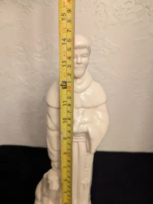 Vintage Ceramic St. Francis of Assisi Figurine