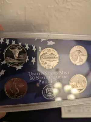2007 United States Mint Proof Set & Presidential $1 Coin Proof Set