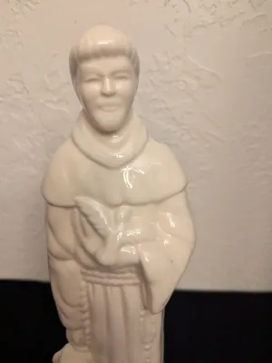 Vintage Ceramic St. Francis of Assisi Figurine