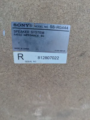 Sony SS-RG444 Speaker Pair