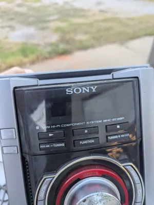 Sony MHC-EC98P Mini Hi-Fi Component System Receiver