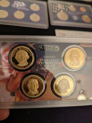 2007 United States Mint Proof Set & Presidential $1 Coin Proof Set