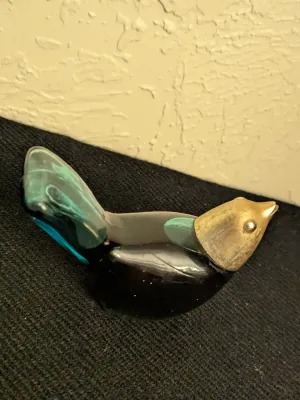 Vintage Avon 'Bird of Happiness' Topaze Cologne Bottle