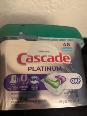 Cascade Platinum Dishwasher Detergent ActionPacs
