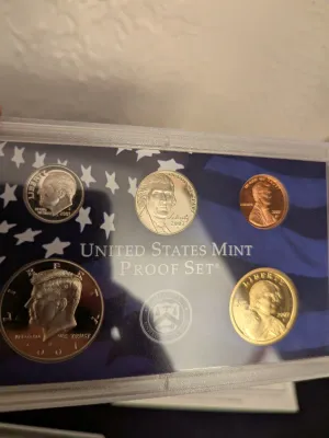 2007 United States Mint Proof Set & Presidential $1 Coin Proof Set