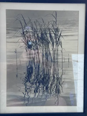David Perlmutter Framed Photograph - Kibbutz Kfar Menachem Israel