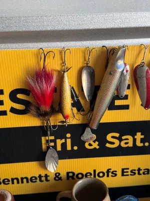 Vintage Fishing Lures Collection - Heddon, Pflueger & Others