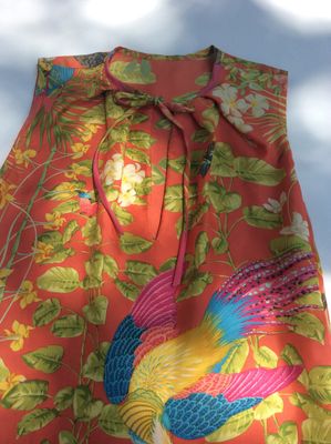 FERAGAMO Custom made Top, made from scarves.
MINT