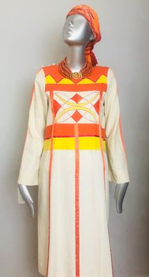 Vintage Mexican JOSEFA cotton dress. MINT!