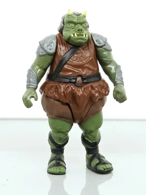 Vintage Star Wars Gamorrean Guard action figure, released in 1983 for Return of the Jedi, showing minor paint wear.