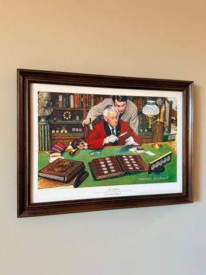 Four Framed Norman Rockwell Prints