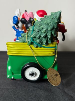Bradford Exchange Disney Christmas Car Figurine
