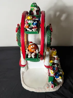 Danbury Mint M&M's Christmas Ferris Wheel Figurine