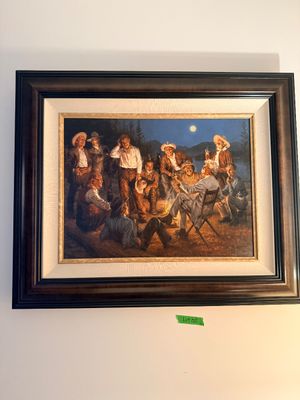 Andy Thomas 'American Storytellers' Signed Giclee Canvas