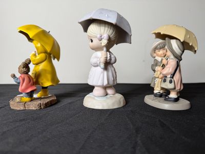 Assorted Porcelain Figurines Including Precious Moments