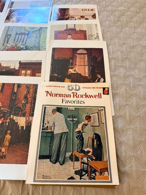 Norman Rockwell Favorites Poster Book and Loose Prints