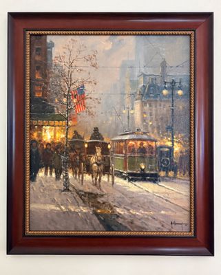 G. Harvey 'A Nation's Dream' Framed Giclee