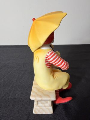 McDonald's Collectibles Lot with Ronald McDonald Figurine & McNugget Ornaments