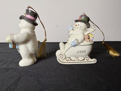 Lenox Disney Showcase Pinocchio & Jiminy Cricket Figurines