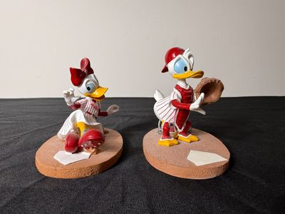 Hamilton Collection Mickey & Friends Philadelphia Phillies Figurines