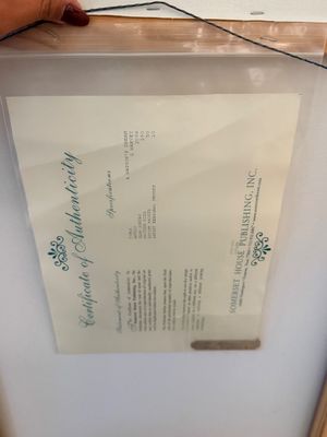G. Harvey 'A Nation's Dream' Framed Giclee