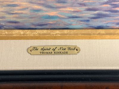 Thomas Kinkade 'The Spirit of New York' Framed Canvas