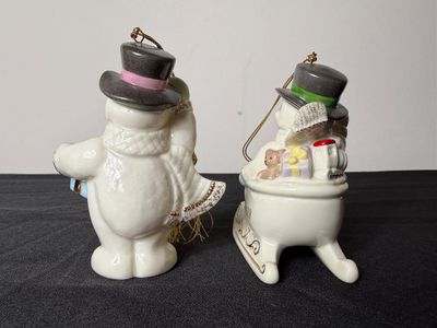 Lenox Disney Showcase Pinocchio & Jiminy Cricket Figurines