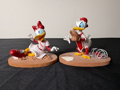 Hamilton Collection Mickey & Friends Philadelphia Phillies Figurines