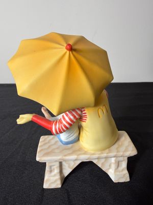 McDonald's Collectibles Lot with Ronald McDonald Figurine & McNugget Ornaments