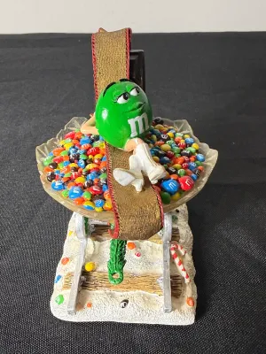 Danbury Mint M&M's Christmas Ferris Wheel Figurine