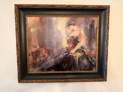 Anna Razumovskaya 'Intermission 3' Signed Limited 2/50 On Canvas