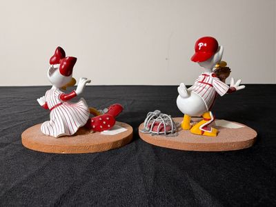 Hamilton Collection Mickey & Friends Philadelphia Phillies Figurines