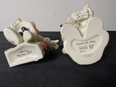 Lenox Disney Showcase Pinocchio & Jiminy Cricket Figurines