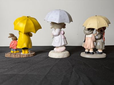 Assorted Porcelain Figurines Including Precious Moments