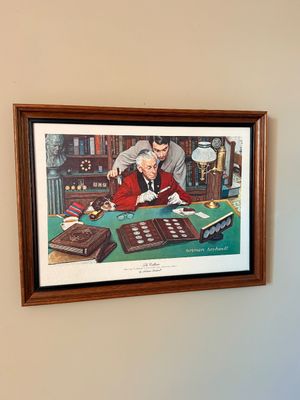 Four Framed Norman Rockwell Prints