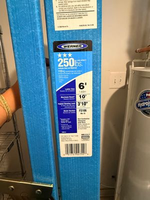 Werner 6 ft. Fiberglass Step Ladder