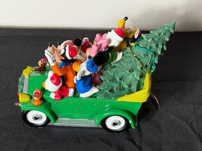 Bradford Exchange Disney Christmas Car Figurine
