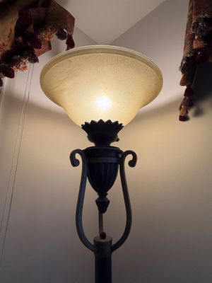 Traditional Torchiere Floor Lamp