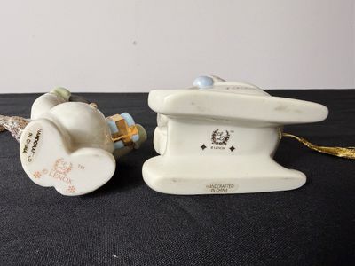 Lenox Disney Showcase Pinocchio & Jiminy Cricket Figurines