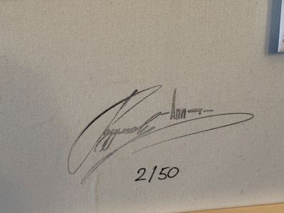 Anna Razumovskaya 'Intermission 3' Signed Limited 2/50 On Canvas