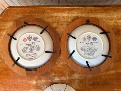 Three Norman Rockwell Collector Plates