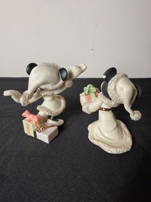 Lenox Disney Showcase Pinocchio & Jiminy Cricket Figurines
