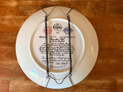 Three Norman Rockwell Collector Plates