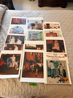 Norman Rockwell Favorites Poster Book and Loose Prints