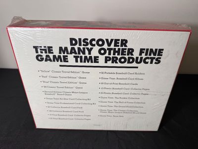 Vintage GameTime 'The Rookie Collection' Baseball Card Set