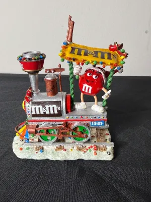 Danbury Mint M&M's Christmas Ferris Wheel Figurine
