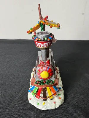 Danbury Mint M&M's Christmas Ferris Wheel Figurine