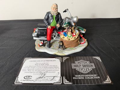 Harley-Davidson Collectibles Lot with Die-Cast Motorcycle & Steins