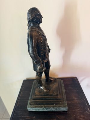 George Washington in Masonic Regalia Bronze Statue