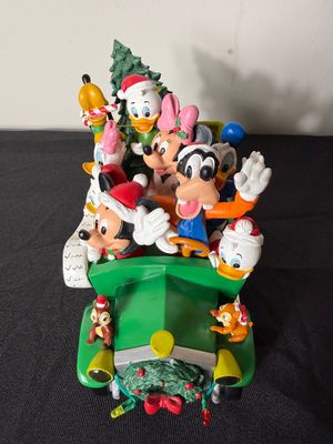 Bradford Exchange Disney Christmas Car Figurine